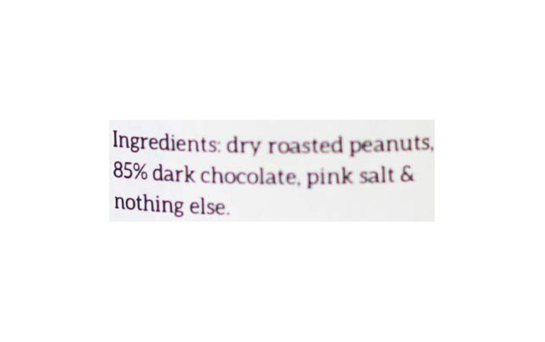 All Over Nuts 85% Dark Chocolate Peanut Butter Crunchy   Glass Jar  200 grams